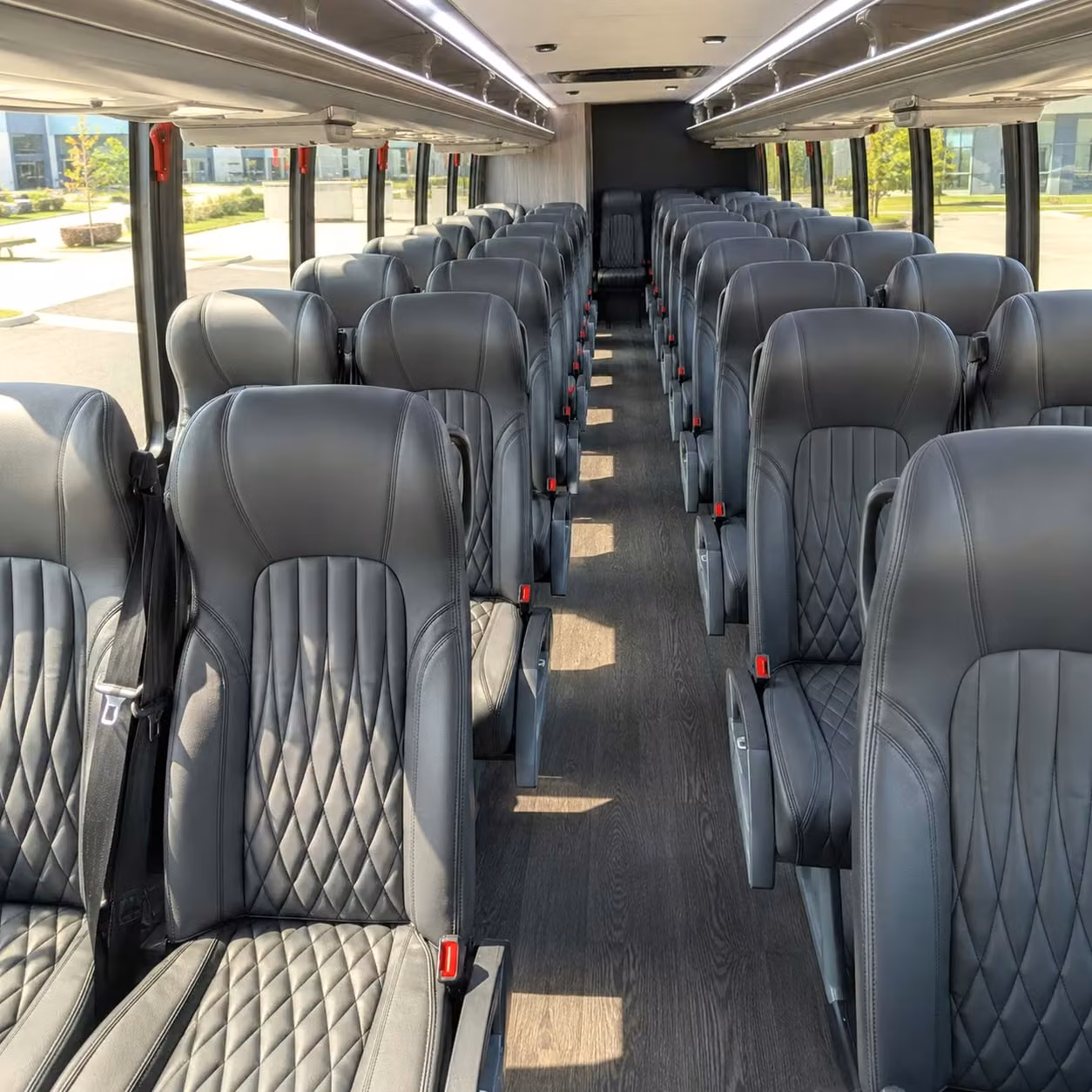 30 passenger minibus interior