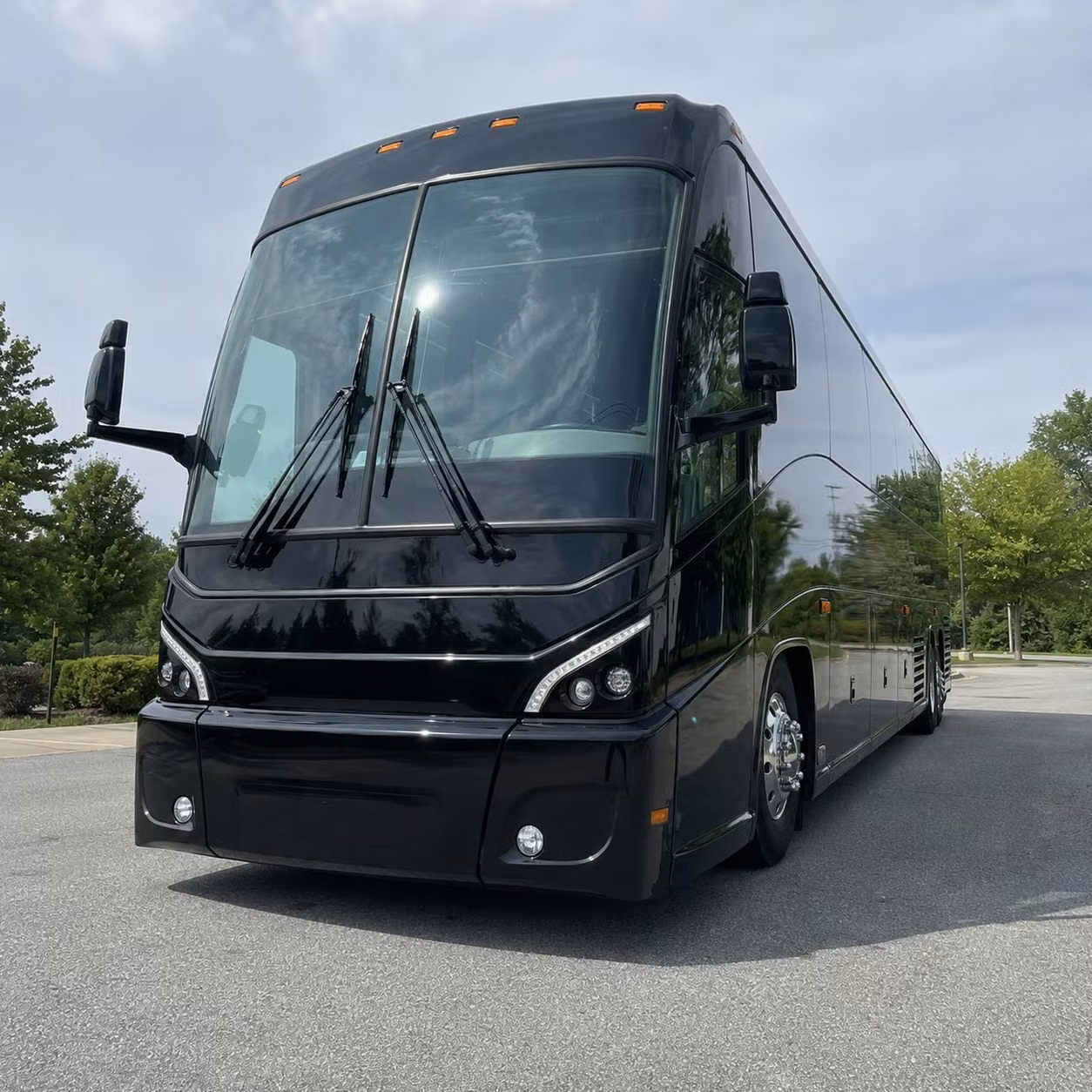 56 passenger charter bus