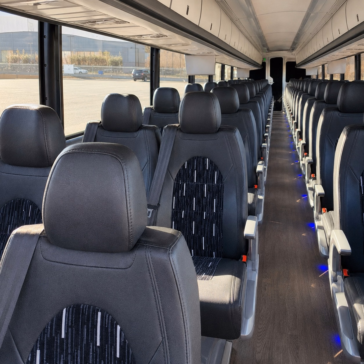 how bus type and size change charter bus prices in montgomery alabama