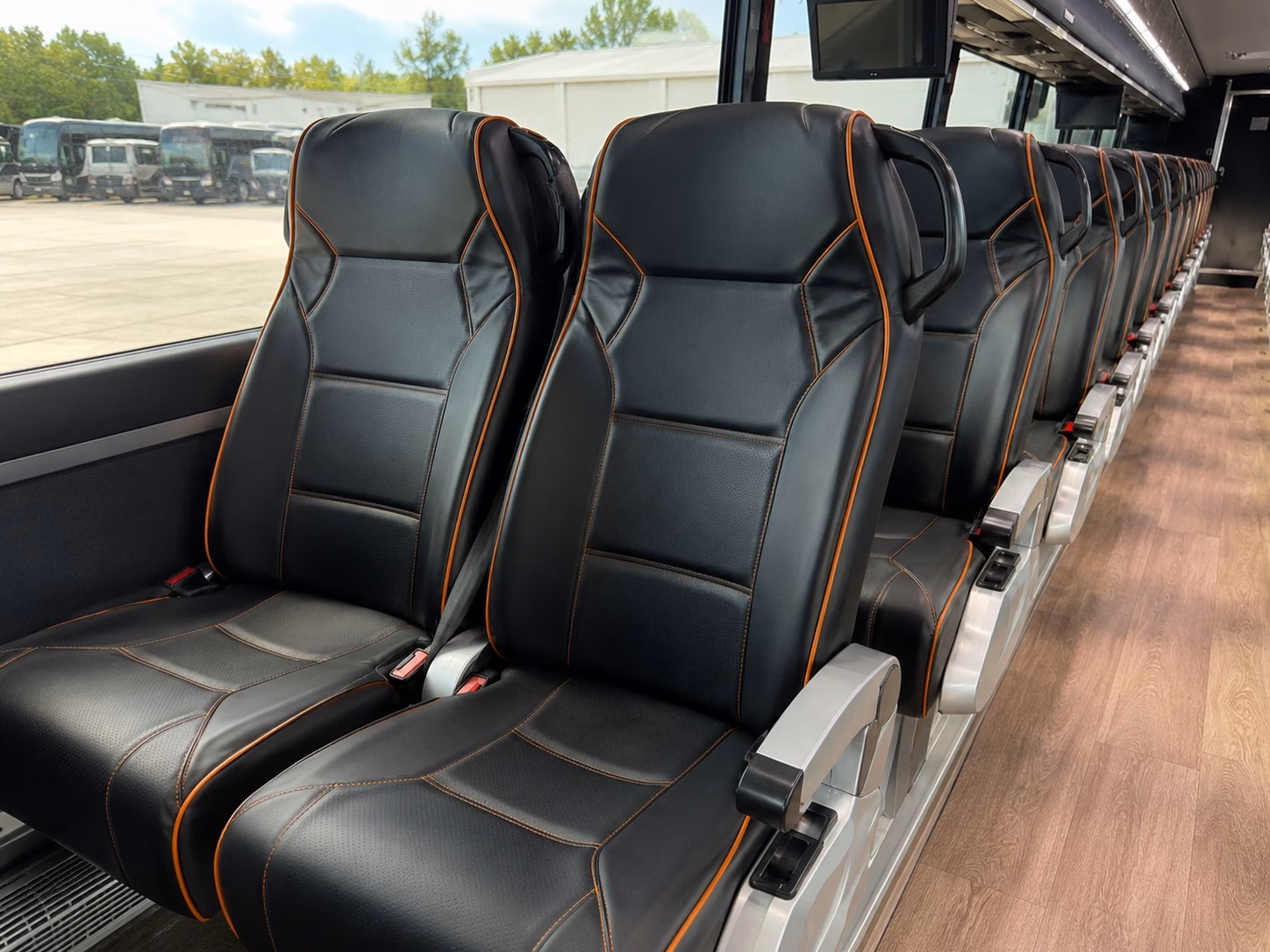 use a charter bus to transport the entire prom group from one school in montgomery